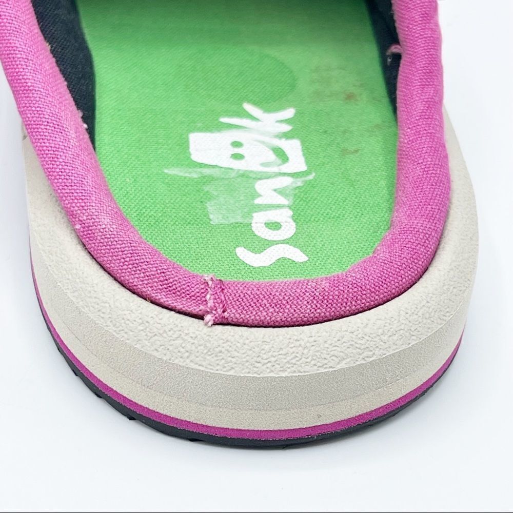 Sanuk Puff and Chill pink slip on house shoes - Picture 3 of 6